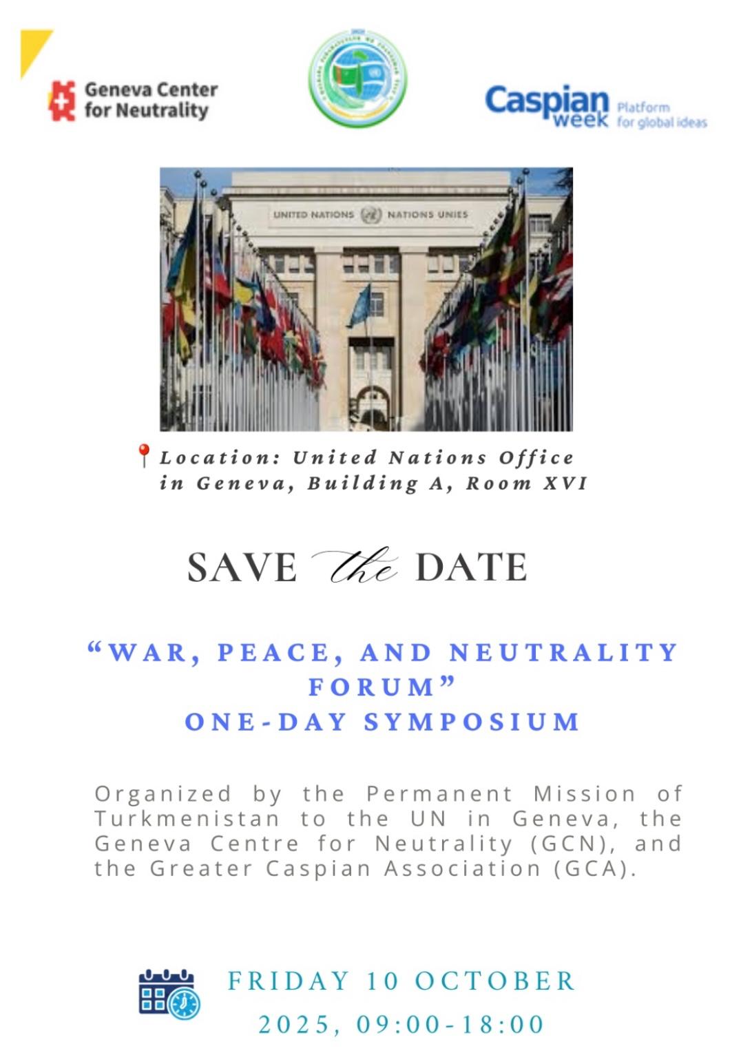  War, Peace & Neutrality Forum